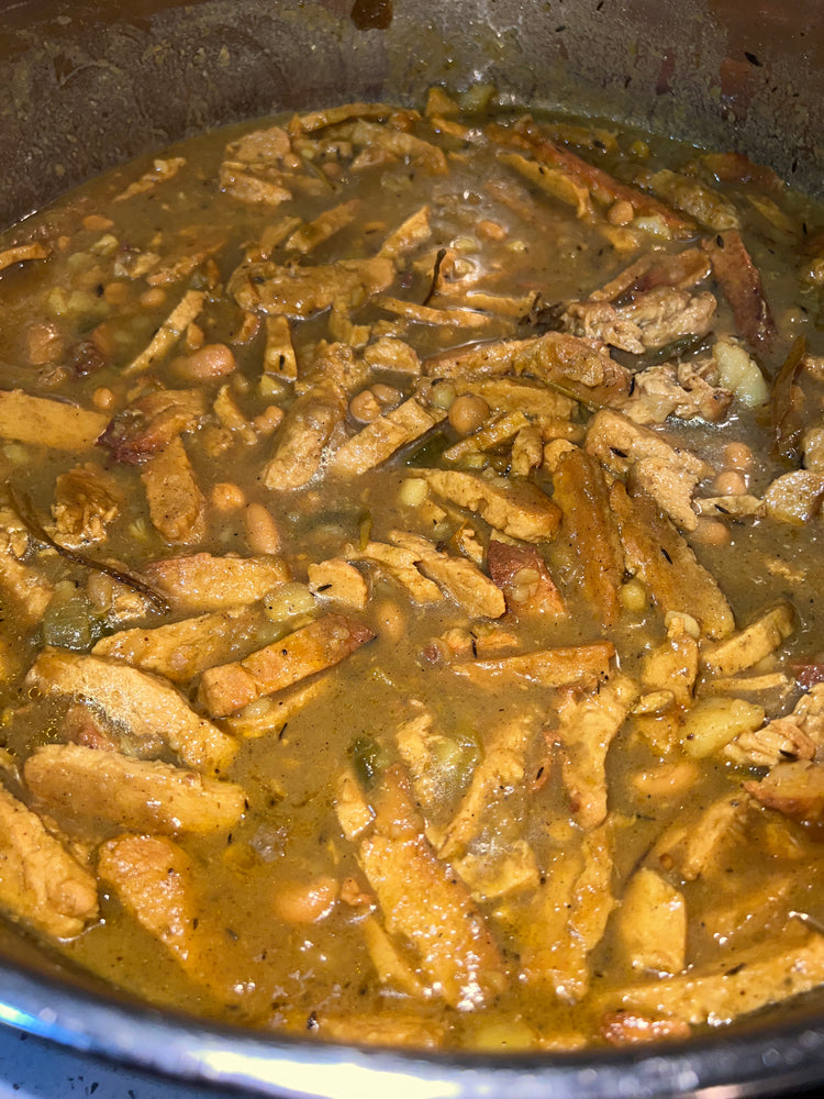 HGK medium vegan curry chicken
