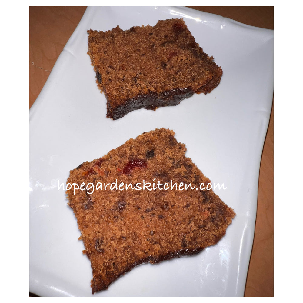 Vegan Jamaican fruitcake